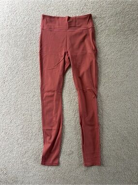 Fabletics High-Waist Leggings in Dusty Rose